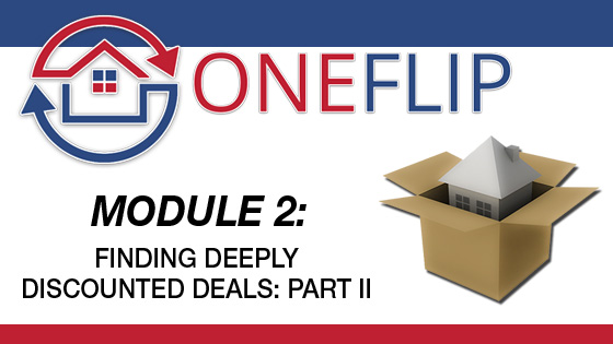 Module 2 – FINDING DEEPLY DISCOUNTED DEALS PART TWO